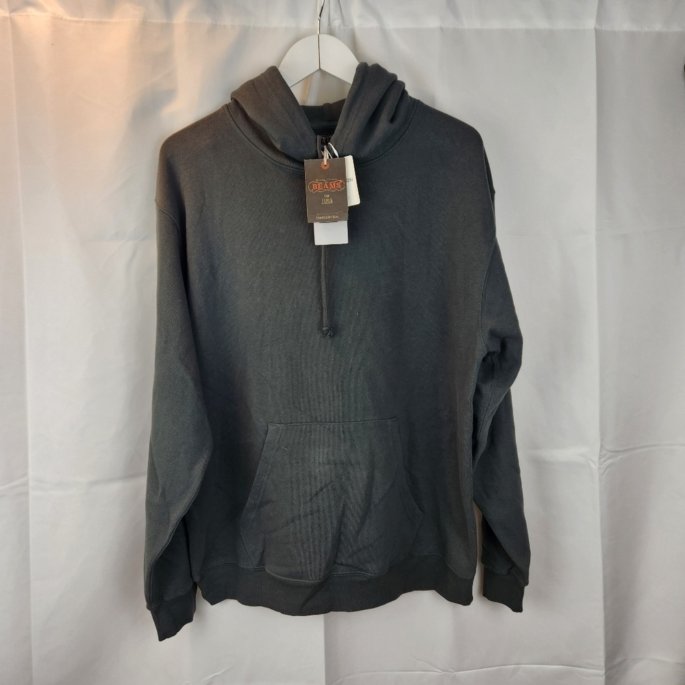 Beams Plus pullover hoodie size L BNWT